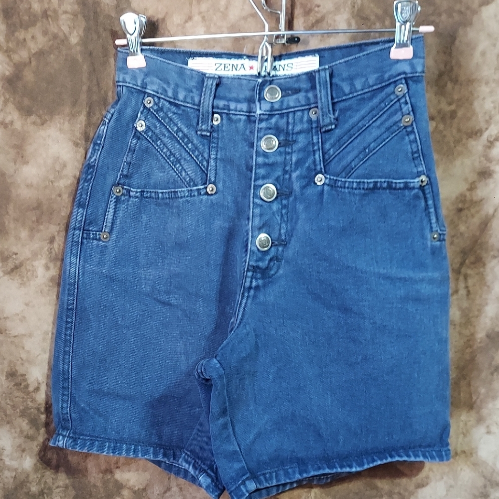 Zena Jeans Size 3 Shorts Vintage Inv470